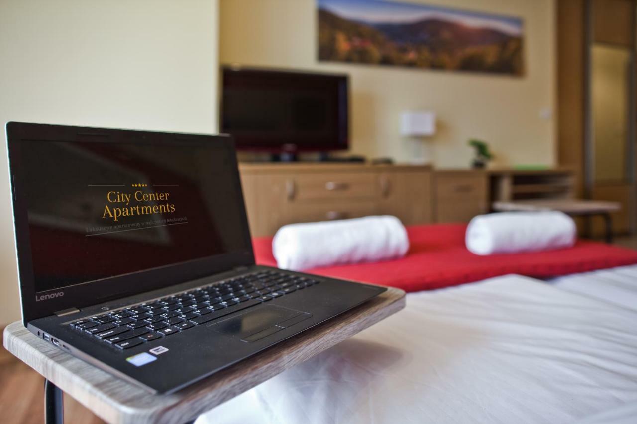 Apartament City Center Business Class Krynica-Zdrój Esterno foto
